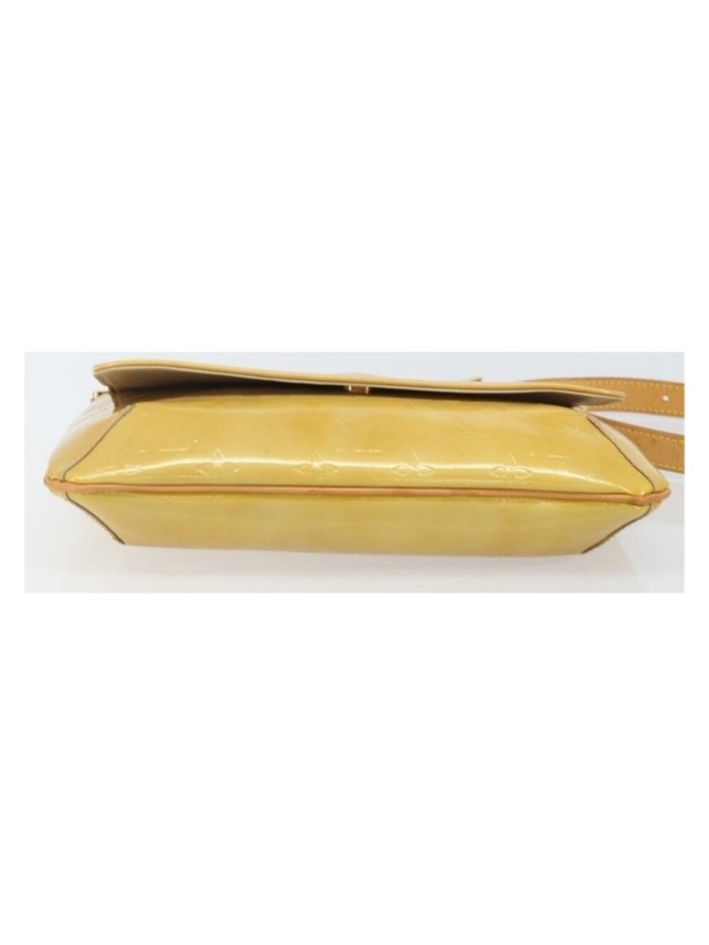 Authentic LOUIS VUITTON Monogram Vernis Thompson Street Bag Beige M91301 LV - Picture 2 of 16